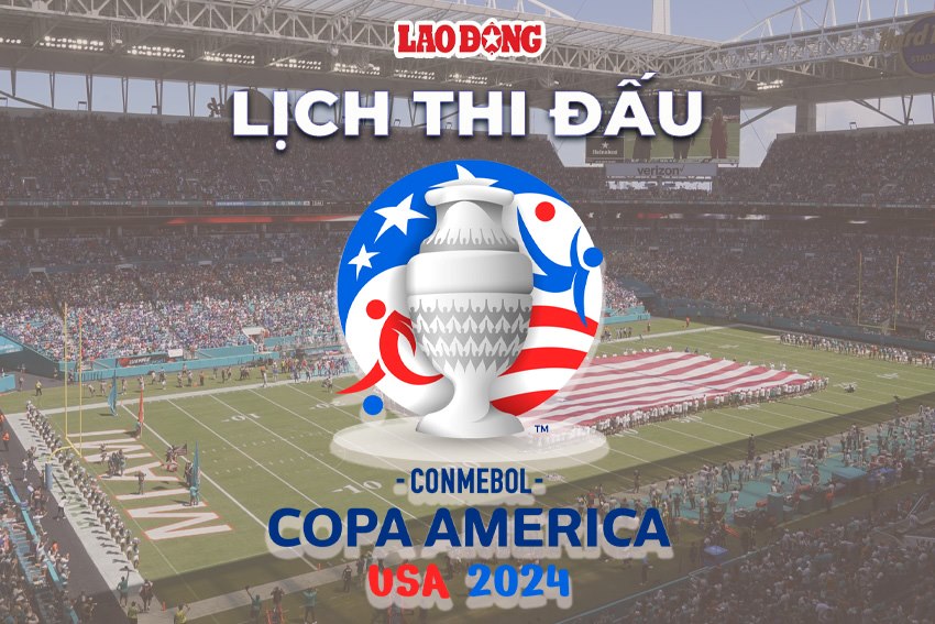 Lịch thi đấu bóng đá Copa America 2024 ngày 29.6