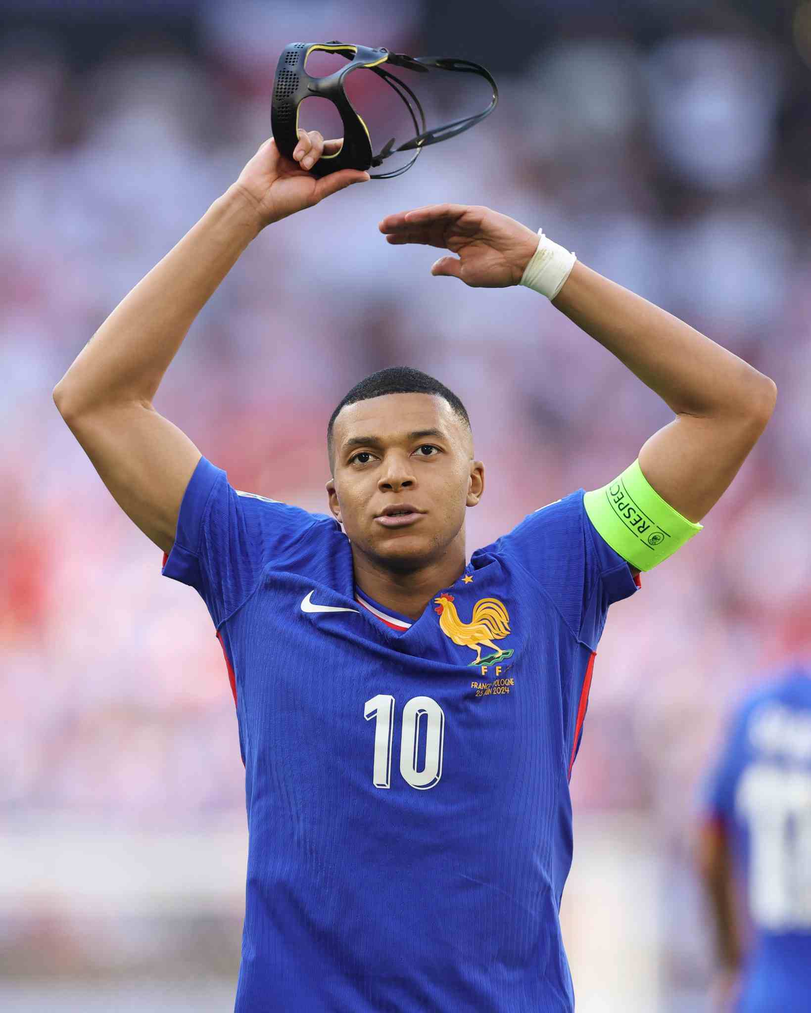 Mbappe mới ghi 1 bàn tại giải đấu năm nay. 