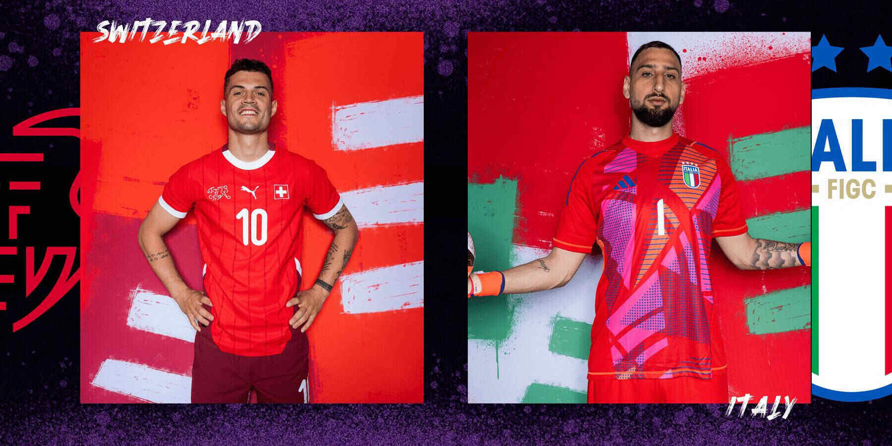 Dự đoán tỉ số trận Thụy Sĩ vs Italy: Cách biệt 1 bàn