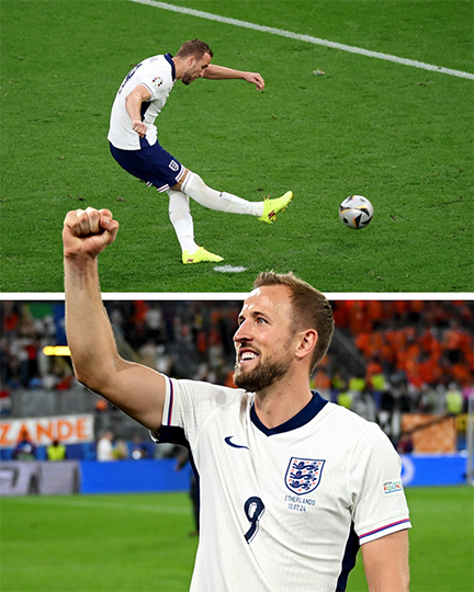 Harry Kane đang chia sẻ ngôi vị “Vua phá lưới EURO 2024” với 5 cái tên khác. Ảnh: FA