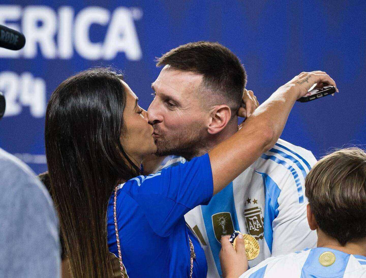 Đoạn kết đẹp với Messi trên đất Mỹ.  Ảnh: Copa America 