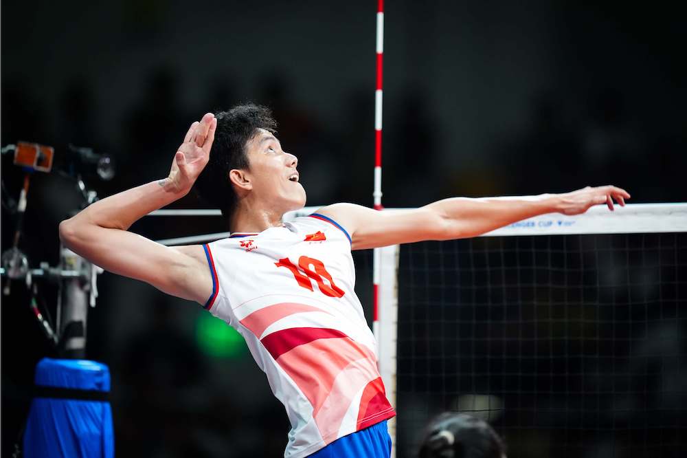 Nguyễn Thị Bích Tuyền có thể được sử dụng như một chủ công. Ảnh: FIVB