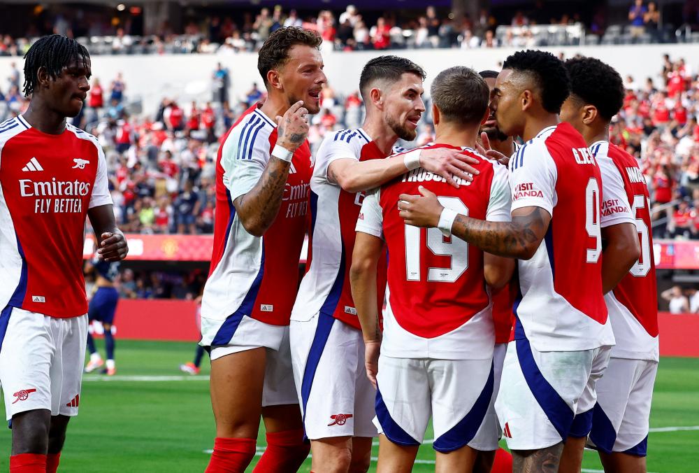 Arsenal ngược dòng thắng 2-1 trong 90 phút. Ảnh: Arsenal FC