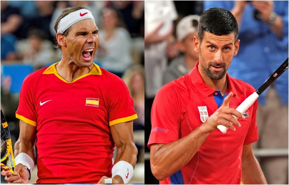 Màn đối đầu Rafael Nadal - Novak Djokovic “phiên bản già” vẫn có thừa sức hút với giới hâm mộ quần vợt. Ảnh: Olympic