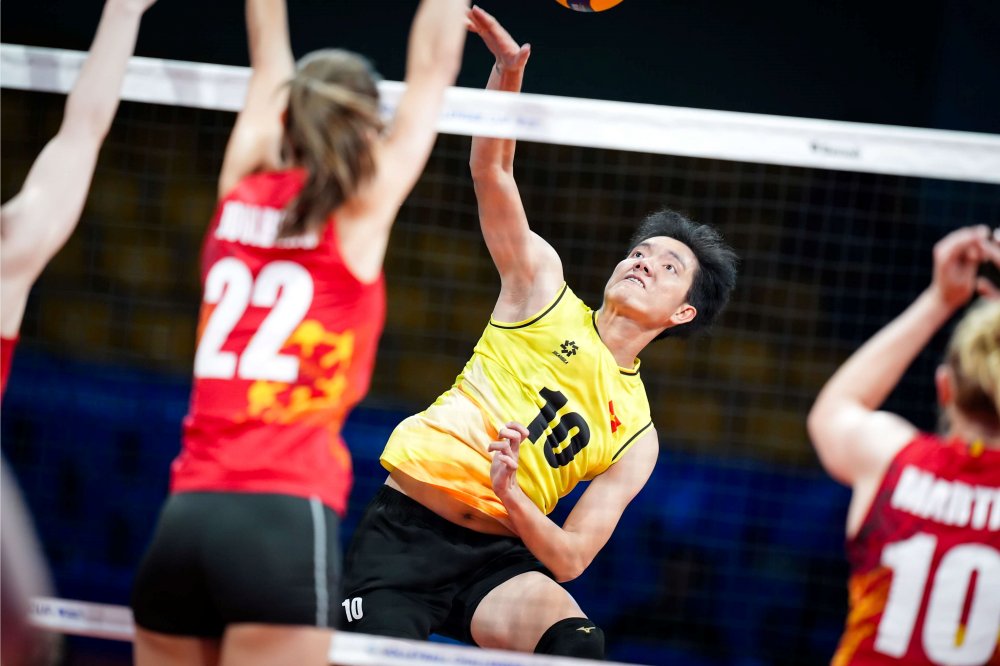 Bích Tuyền thi đấu xuất sắc tại giải FIVB Challenger Cup 2024. Ảnh: FIVB