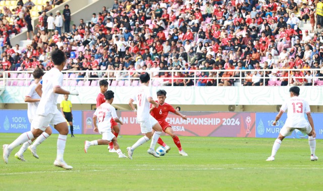 U16 Indonesia đang có lợi thế 