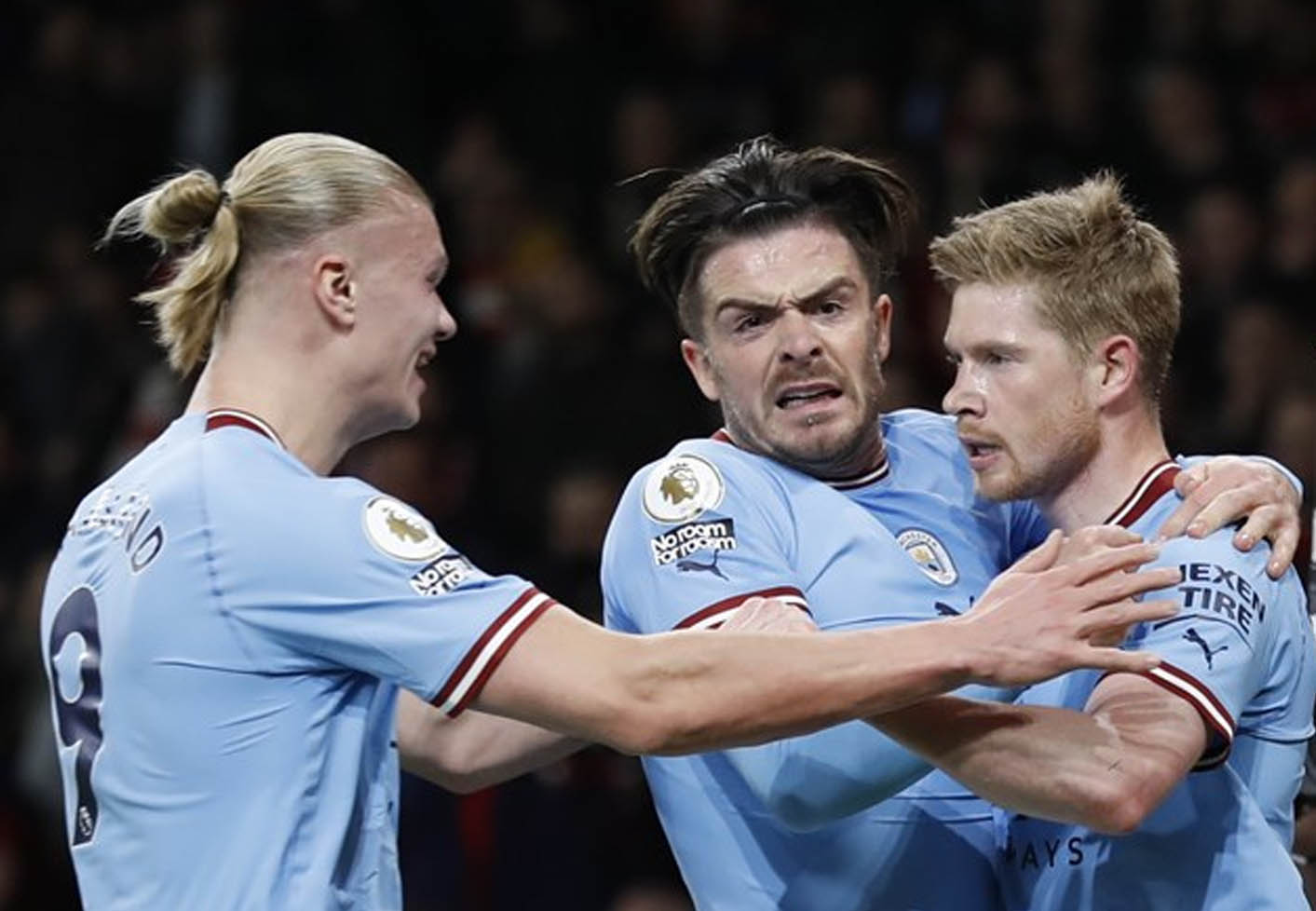 Man City vừa phải nộp phạt số tiền lớn do sai thời gian thi đấu ở Premier League. Ảnh: AFP