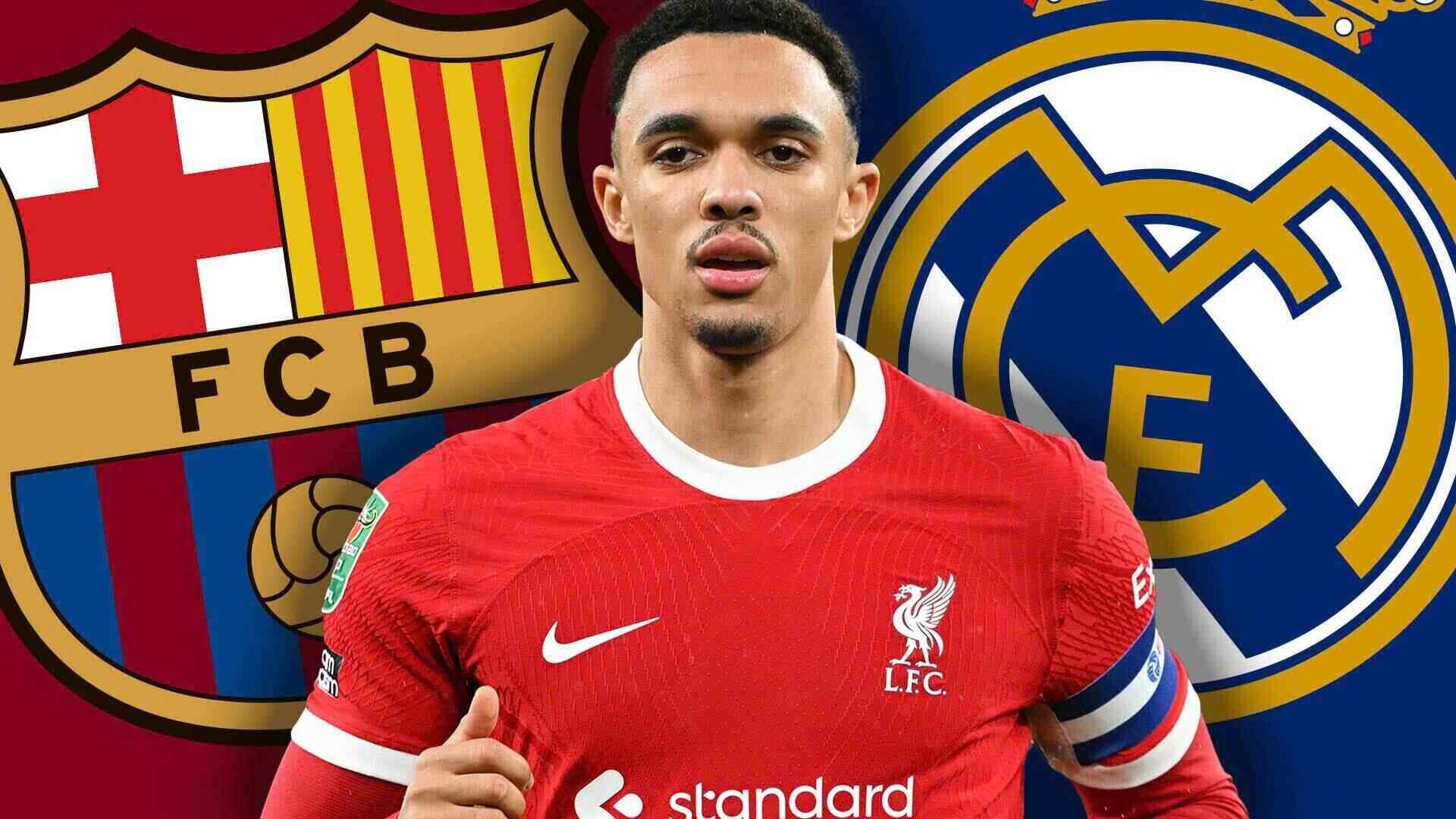 Barcelona và Real Madrid cạnh tranh Alexander-Arnold